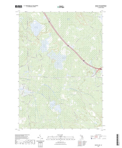 Backus Lake, MI (2023, 24000-Scale) Preview 1