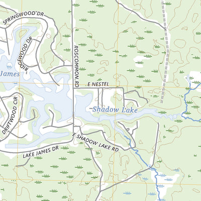Backus Lake, MI (2023, 24000-Scale) Preview 3