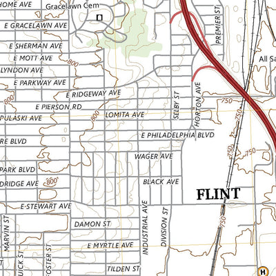 Flint North, MI (2023, 24000-Scale) Preview 2