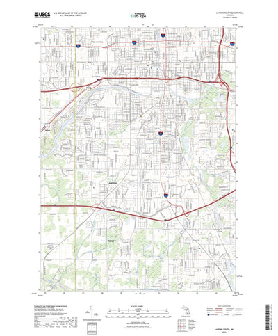 Lansing South, MI (2023, 24000-Scale) Preview 1