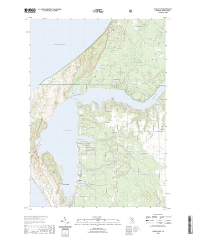 Hamlin Lake, MI (2023, 24000-Scale) Preview 1