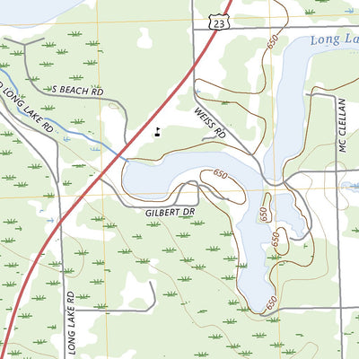 Long Lake East, MI (2023, 24000-Scale) Preview 3