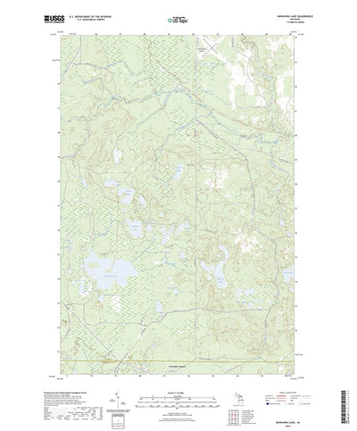 Nawakwa Lake, MI (2023, 24000-Scale) Preview 1