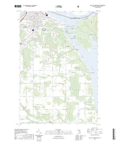 Sault Ste. Marie South, MI (2023, 24000-Scale) Preview 1
