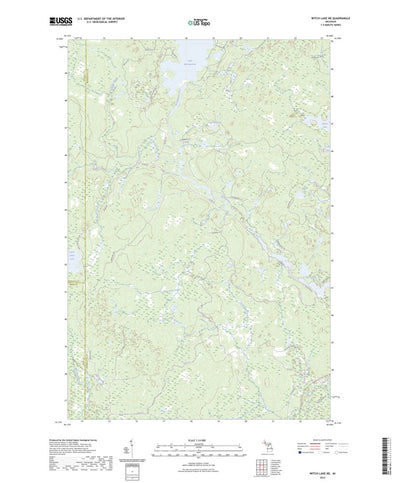 Witch Lake NE, MI (2023, 24000-Scale) Preview 1