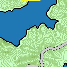Parallel Trail Map Land Between the Lakes: North/South Trail (North: Map 1) by 42nd ...