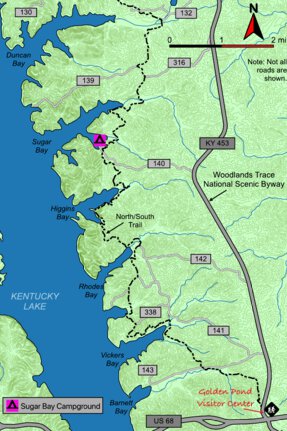 Land Between the Lakes: North End (Map 2) Preview 1