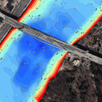 Дніпро річка (м.Київ). Карта глибин. (Package) Preview 3