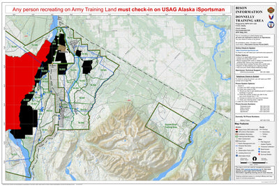 Wainwright Bison Information Map Preview 1