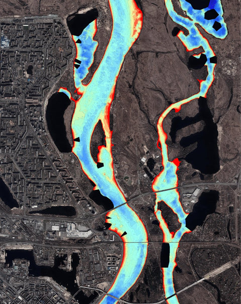 03. Річка Дніпро (м.Київ). Карта глибин Preview 1