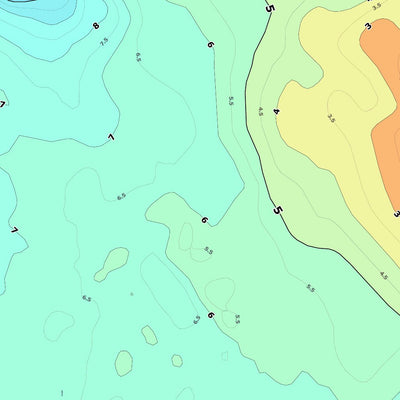 04. Річка Дніпро (м.Київ). Карта глибин Preview 2