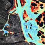 10. Канівське водосховище. Річка Дніпро. Карта глибин Preview 1