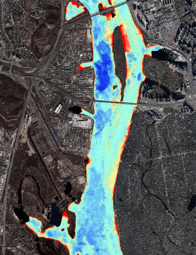 05. Річка Дніпро (м.Київ). Карта глибин Preview 1