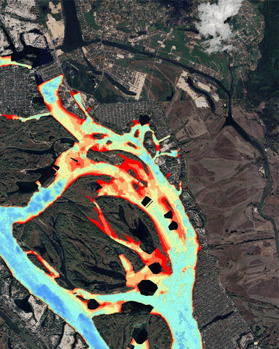 08. Річка Дніпро (м.Київ). Карта глибин Preview 1