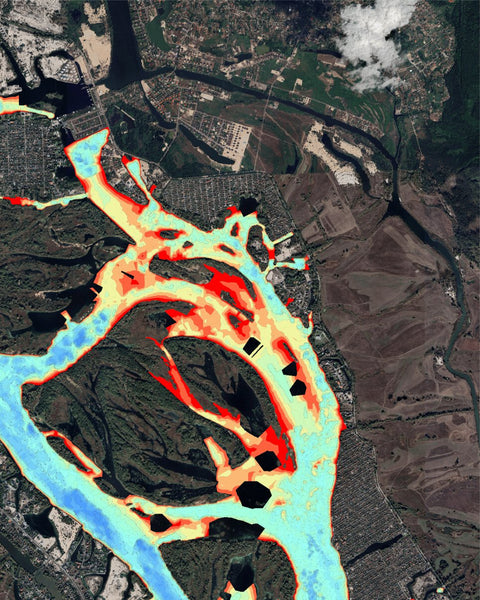 08. Річка Дніпро (м.Київ). Карта глибин Preview 1