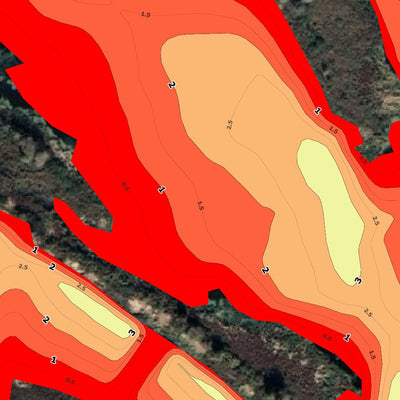 08. Річка Дніпро (м.Київ). Карта глибин Preview 2