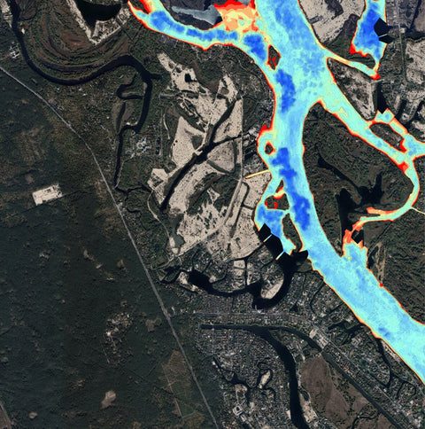 07. Річка Дніпро (м.Київ). Карта глибин Preview 1