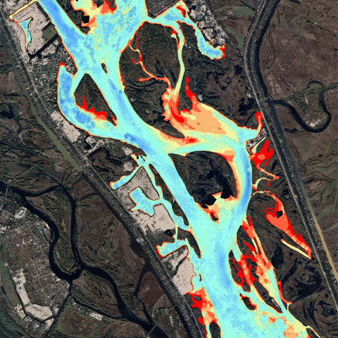 09. Річка Дніпро (м.Київ). Карта глибин Preview 1