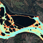 12. Канівське водосховище. Річка Дніпро. Карта глибин Preview 1