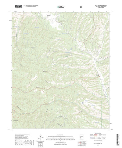 Allie Canyon, NM (2023, 24000-Scale) Preview 1