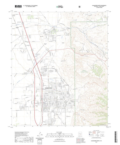 Alamogordo North, NM (2023, 24000-Scale) Preview 1