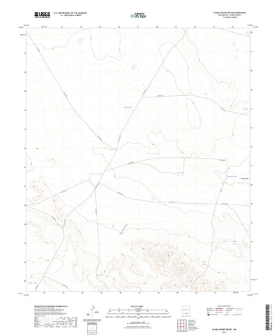 Alamo Mountain NE, NM (2023, 24000-Scale) Preview 1