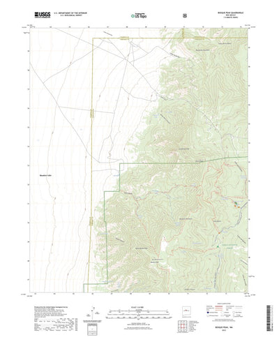 Bosque Peak, NM (2023, 24000-Scale) Preview 1