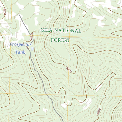Canyon Creek Mountains, NM (2023, 24000-Scale) Preview 2