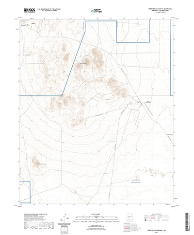 Cerro De La Campana, NM (2023, 24000-Scale) Preview 1