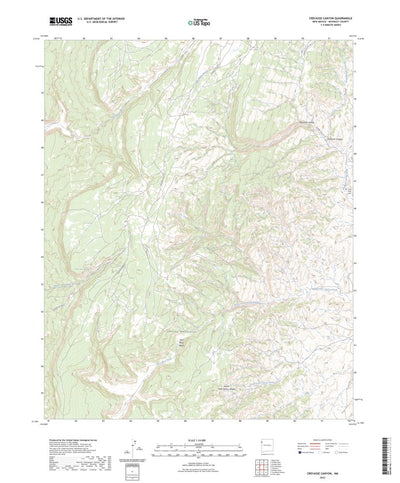 Crevasse Canyon, NM (2023, 24000-Scale) Preview 1