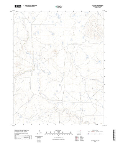 Cow Mountain, NM (2023, 24000-Scale) Preview 1