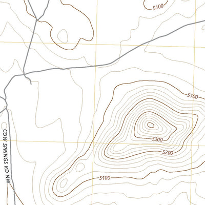 Cow Springs Mountain, NM (2023, 24000-Scale) Preview 3