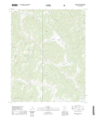 Carracas Canyon, NM (2023, 24000-Scale) Preview 1