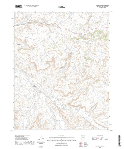 Cutter Canyon, NM (2023, 24000-Scale) Preview 1