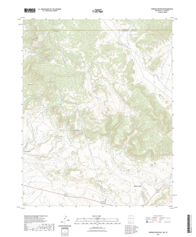 Chromo Mountain, NM (2023, 24000-Scale) Preview 1