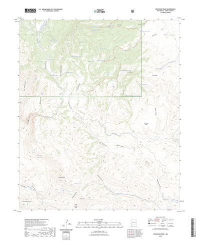 Crookson Peak, NM (2023, 24000-Scale) Preview 1