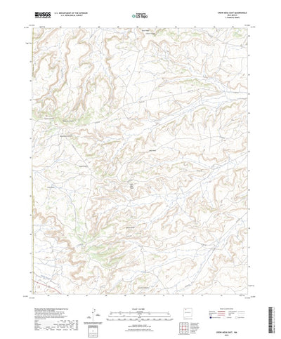 Crow Mesa East, NM (2023, 24000-Scale) Preview 1