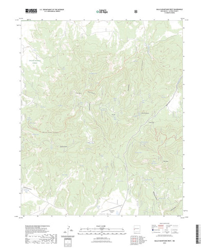 Gallo Mountains West, NM (2023, 24000-Scale) Preview 1