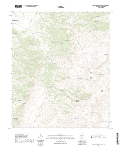 Hardscrabble Mountains, NM (2023, 24000-Scale) Preview 1