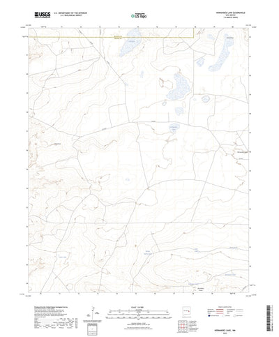 Hernandez Lake, NM (2023, 24000-Scale) Preview 1