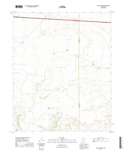 Milagro Spring, NM (2023, 24000-Scale) Preview 1