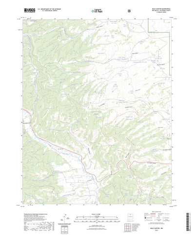 Mule Canyon, NM (2023, 24000-Scale) Preview 1