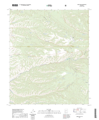 Middle Mesa, NM (2023, 24000-Scale) Preview 1