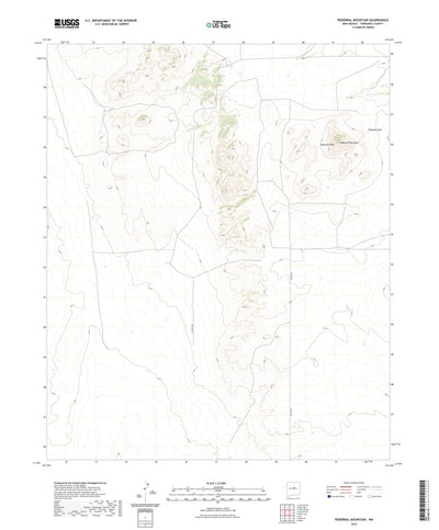 Pedernal Mountain, NM (2023, 24000-Scale) Preview 1