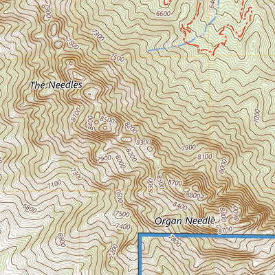 Organ Peak, NM (2023, 24000-Scale) Preview 3