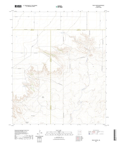 Peach Canyon, NM (2023, 24000-Scale) Preview 1