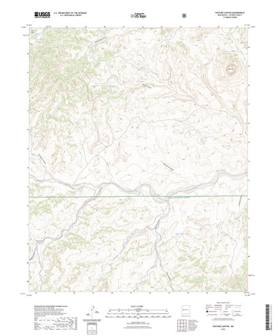 Pasture Canyon, NM (2023, 24000-Scale) Preview 1