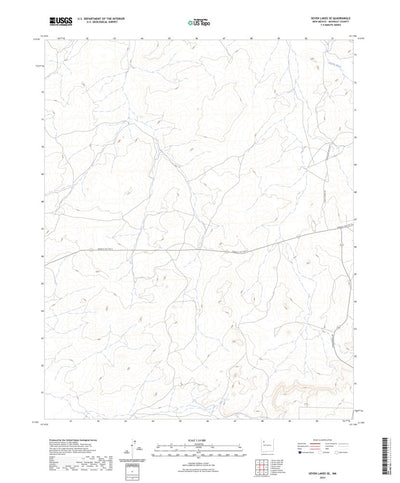Seven Lakes SE, NM (2023, 24000-Scale) Preview 1