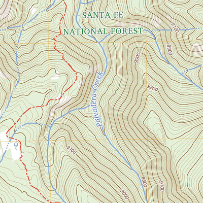 Polvadera Peak, NM (2023, 24000-Scale) Preview 2