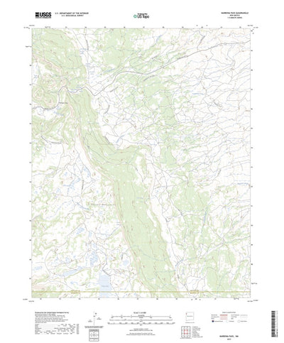 Narbona Pass, NM (2023, 24000-Scale) Preview 1